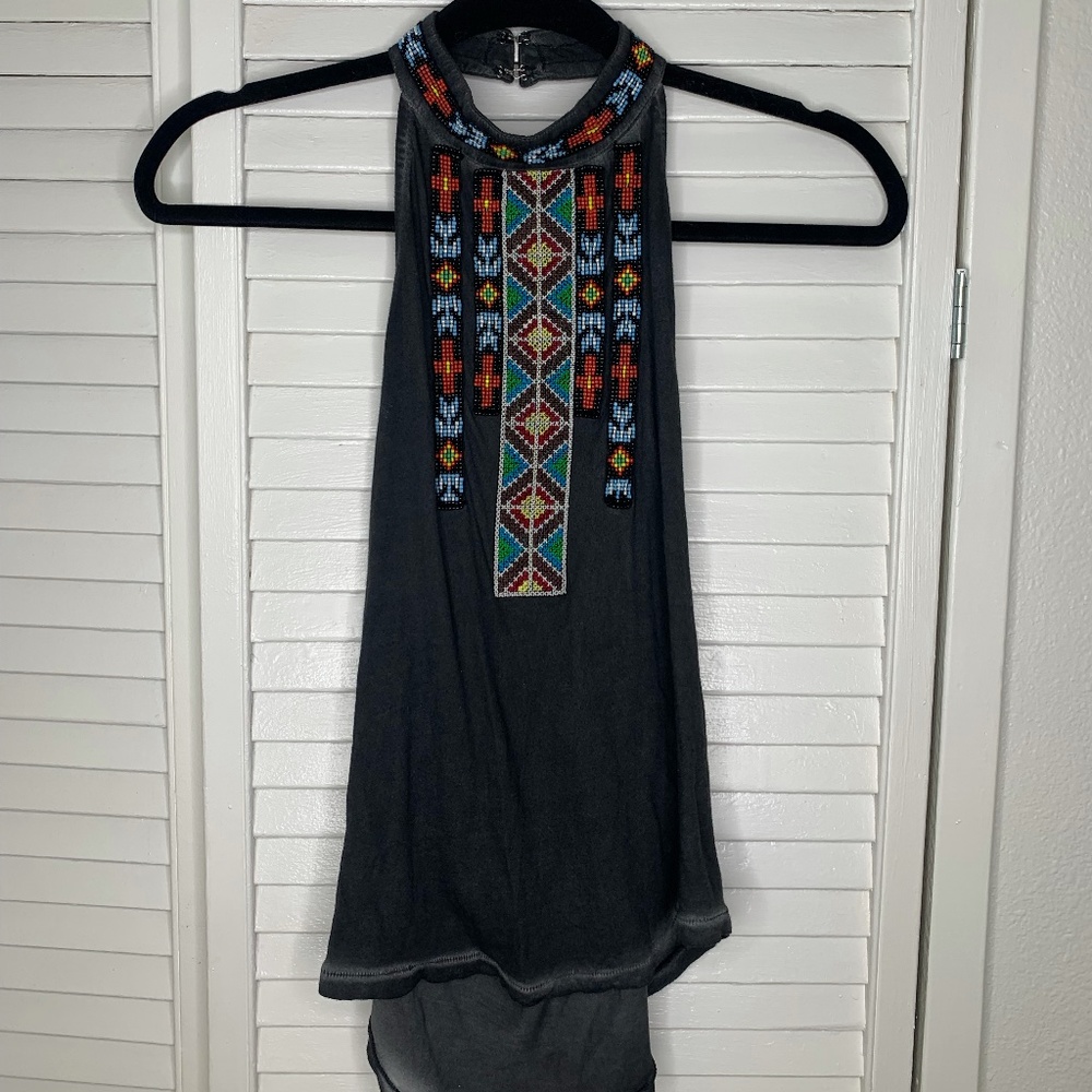 Urban Outfitters Beaded Halter Top